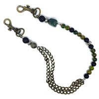 Pants chain Madame Black in Brass CAT PANT OCCHIO DI TIGRE - CAT PANT OCCHIO DI TIGRE